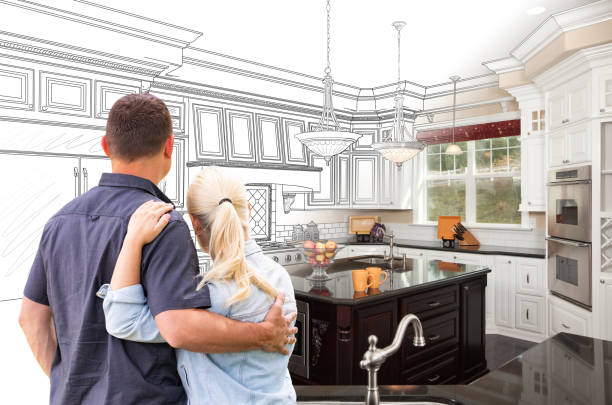 Professional Kitchen Flooring technician working in Hurst, TX
